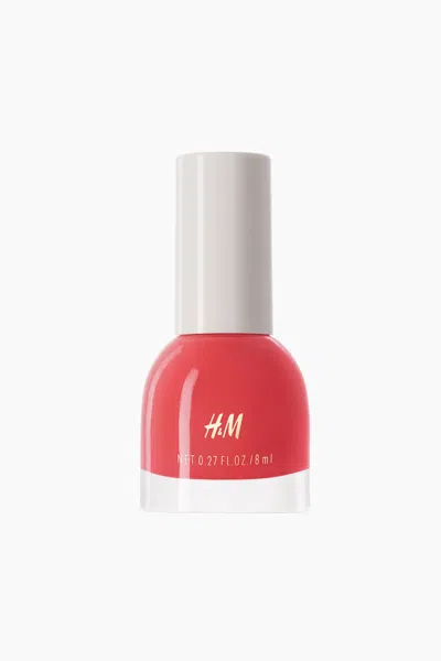 H&m Nail Polish In Papaya Punch