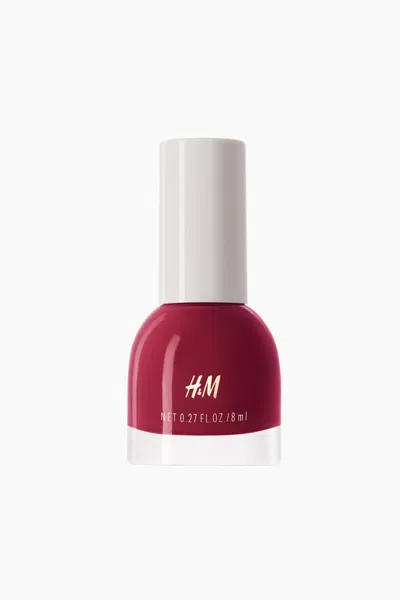 H&m Nail Polish In Red Carpet