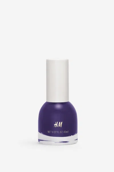 H&m Nail Polish In Purple