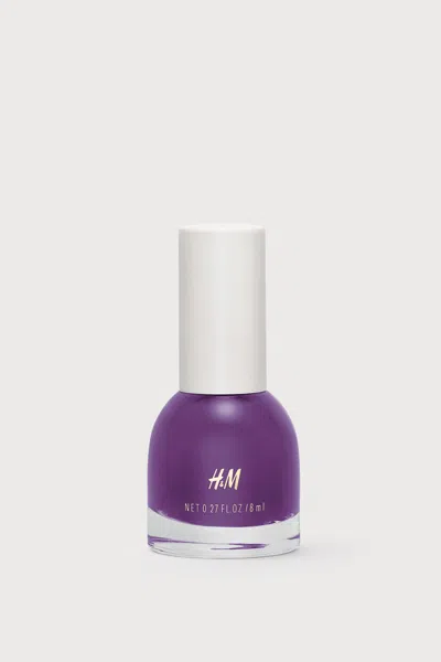H&m Nail Polish In Why Not Purple?