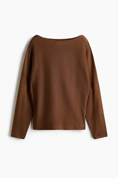 H&m Off-the-shoulder Sweater In Multi