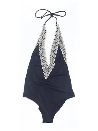 Pre-owned H&m One Piece Swimsuit In Black