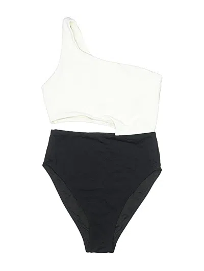 Pre-owned H&m One Piece Swimsuit In White