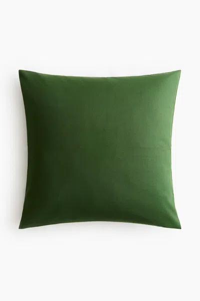 H&m Outdoor Cushion Cover In Green