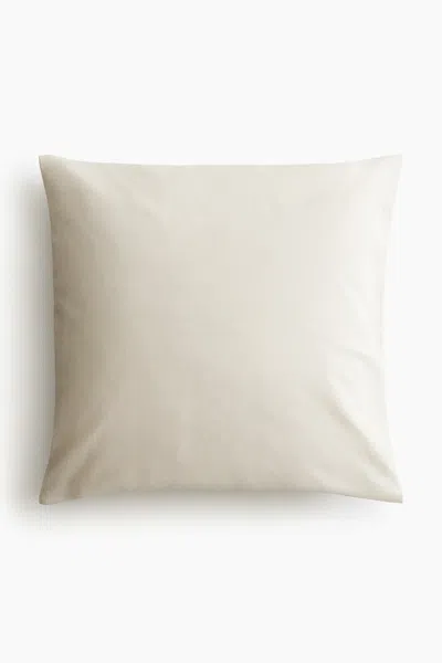 H&m Outdoor Cushion Cover In Light Beige