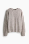 H&m Oversized Alpaca-blend Jumper In Multi