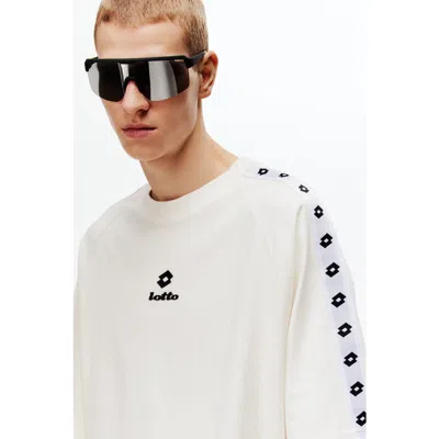 H&m Oversized Fit Cotton T-shirt In White