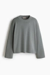 H&m Oversized Jumper In Gray