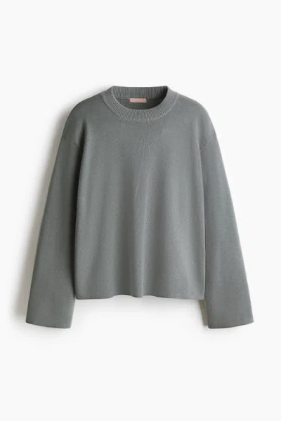 H&m Oversized Jumper In Gray