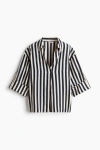 H&m Oversized Pullover Shirt In Blue
