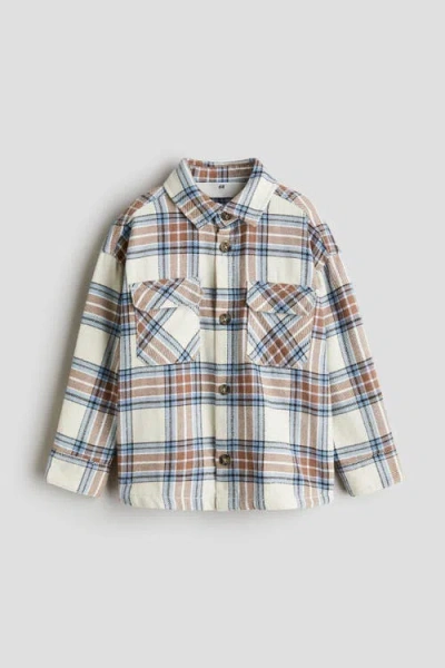 H&m Kids'  Oversized Shirt In Multi