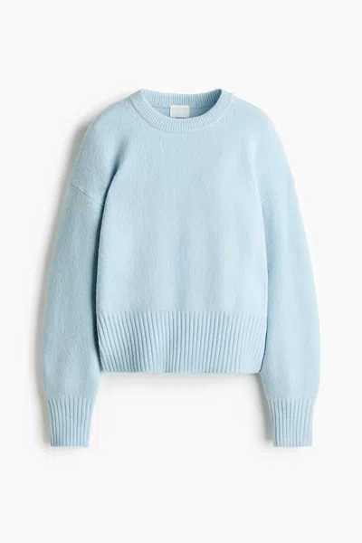 H&m Oversized Sweater In Blue