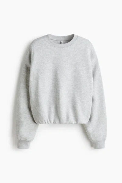 H&m Oversized Sweatshirt In Gray