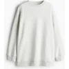 H&m Oversized Sweatshirt In White