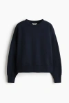 H&m Oversized Sweatshirt In Blue