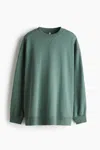 H&m Oversized Sweatshirt In Multi