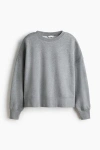 H&m Oversized Sweatshirt In Gray