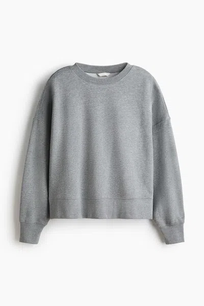 H&m Oversized Sweatshirt In Gray