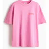 H&m Oversized T-shirt In Pink