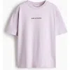 H&m Oversized T-shirt In Pink