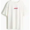 H&m Oversized T-shirt In Multi