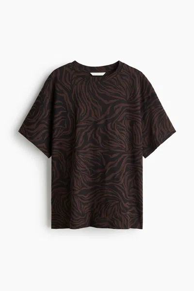 H&m Oversized T-shirt In Multi