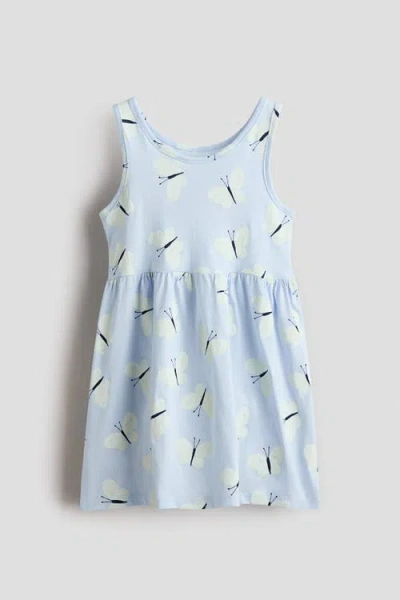 H&m Kids'  Patterned Cotton Dress In Multi
