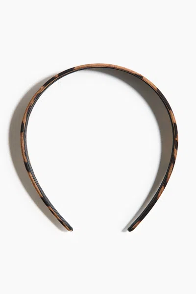 H&m Patterned Hairband In Multi