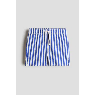 H&m Kids'  Patterned Swim Shorts In Blue