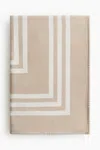 H&m Patterned Throw In Beige