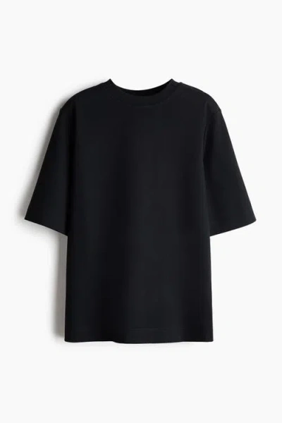 H&m Pima Cotton T-shirt In Blue