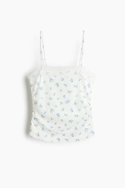 H&m Pointelle Camisole Top In Multi