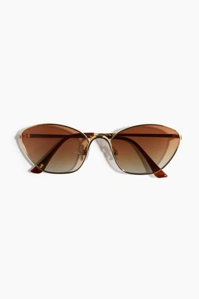 H&m Polarised Sunglasses In Brown