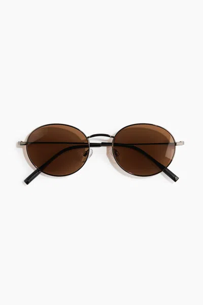 H&m Polarized Sunglasses In Black