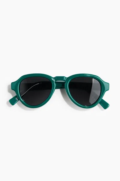 H&m Polarized Sunglasses In Green