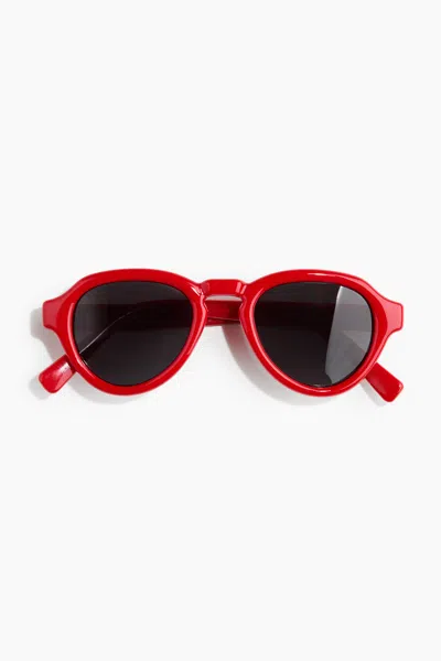 H&m Polarized Sunglasses In Red