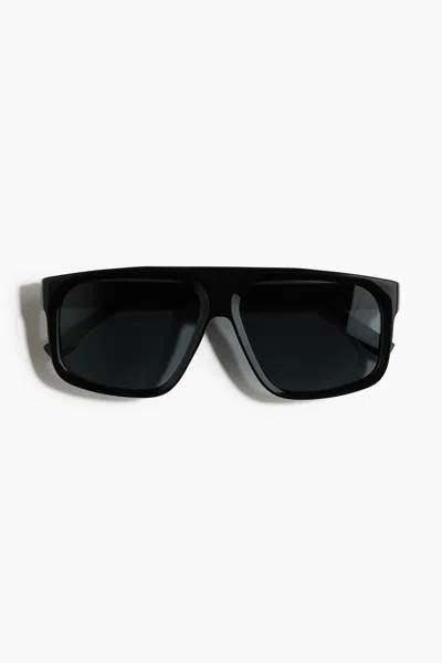 H&m Polarized Visor Sunglasses In Black