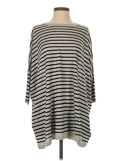 H&m Poncho In Gray