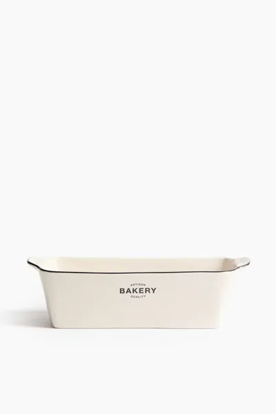 H&m Porcelain Baking Dish In Cream