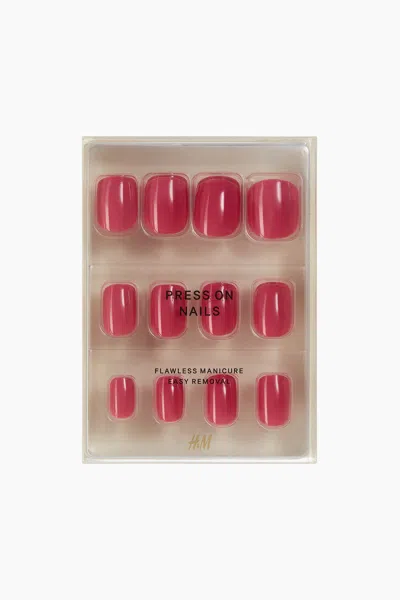 H&m Press-on Nails In Pink