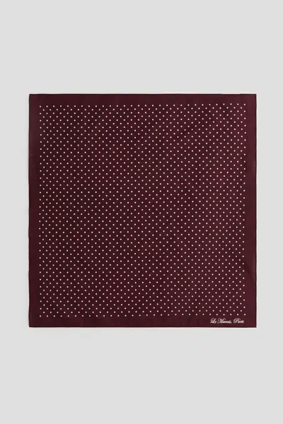 H&m Kids' Printed Cotton Scarf In Brown