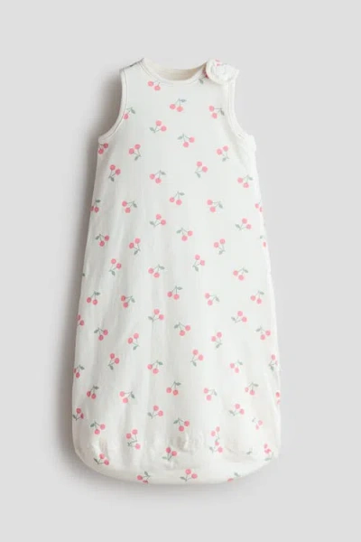 H&m Babies'  Printed Sleep Bag In Pink