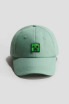 H&m Kids'  Printed Twill Cap In Multi