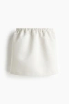 H&m Pull-on Skirt In White