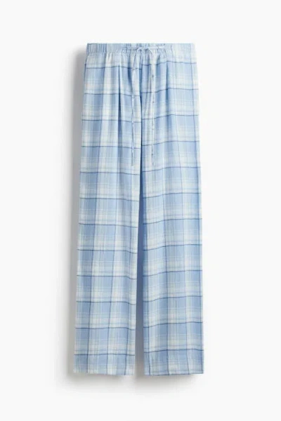 H&m Pull-on Trousers In Blue