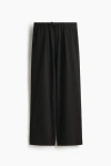H&m Pull-on Trousers In Black