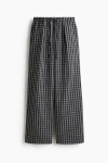 H&m Pull-on Trousers In Black