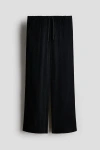 H&m Kids'  Pull-on Trousers In Black