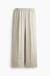 H&m Pull-on Trousers In Neutral