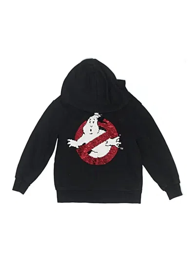 Pre-owned H&m Kids' Pullover Hoodie In Black